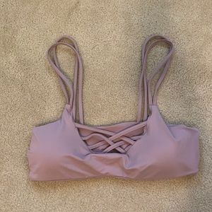 Purple Bikini Top